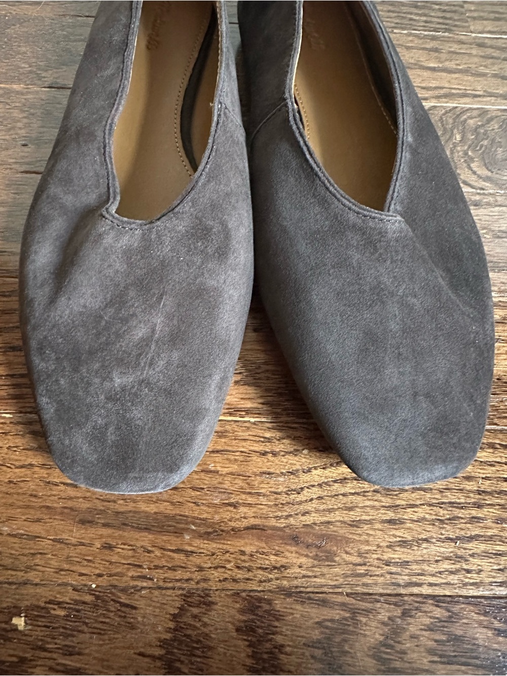 NWOB Madewell Mylie Ballet Flat Suede Chocolate Brown NX064 - Picture 8 of 11